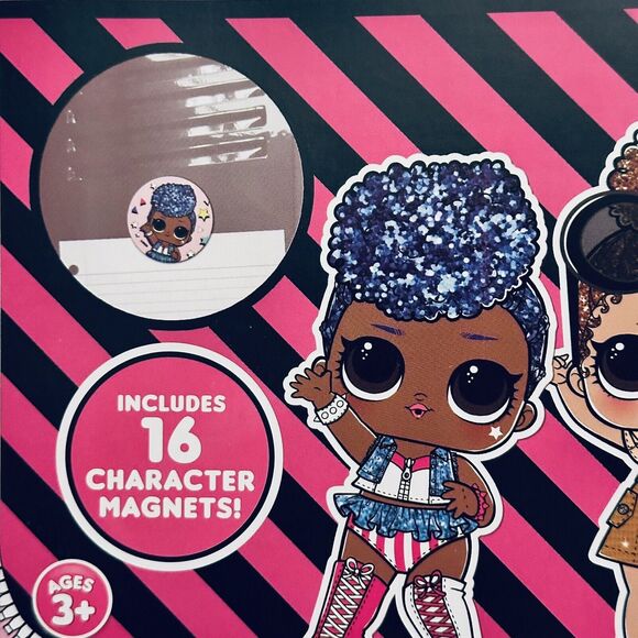 2 Boxes of LOL Surprise Valentines Cards  School Classroom w/ Matching Magnets - Picture 3 of 4